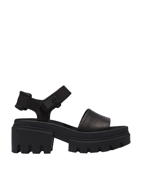 EVERLEIGH Sandali con zeppa NERO - Scarpe Donna