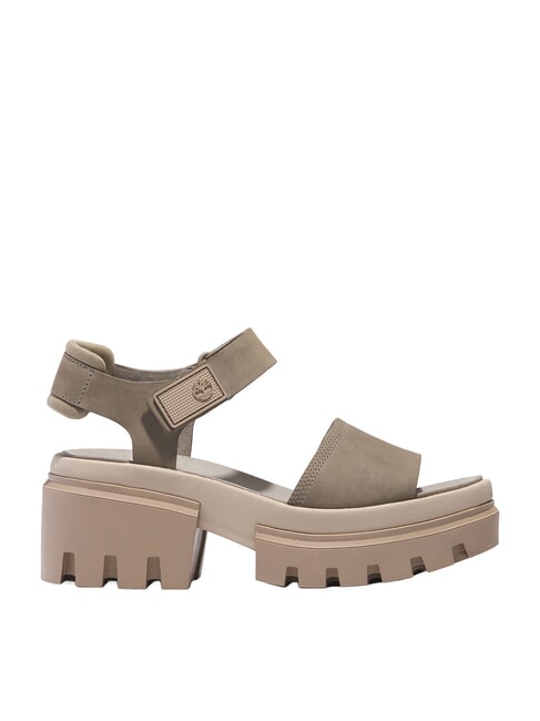 EVERLEIGH Sandali in pelle light taupe nubuck - Scarpe Donna