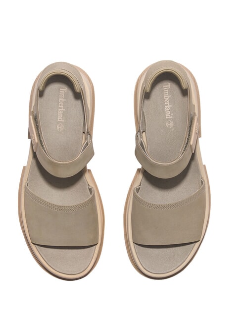 EVERLEIGH Sandali in pelle light taupe nubuck - Scarpe Donna