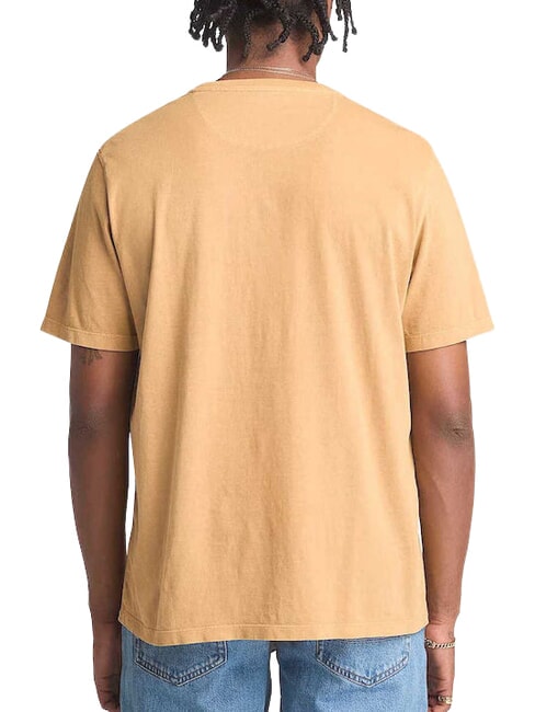 DUNSTAN RIVER GARMENT T-shirt in cotone light wheat boot - T-shirt Uomo