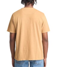 TIMBERLAND DUNSTAN RIVER GARMENT T-shirt in cotone light wheat boot - T-shirt Uomo - 2