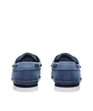 TIMBERLAND CLASSIC BOAT Scarpe da barca in pelle dark blue nubuck - Scarpe Uomo - 3