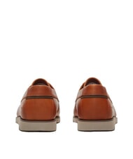 TIMBERLAND GRAFTON BAY Scarpe da vela in pelle dark orange full grain - Scarpe Uomo - 3