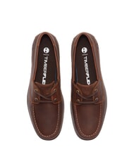 TIMBERLAND GRAFTON BAY Scarpe da vela in pelle medium brown full grain - Scarpe Uomo - 4