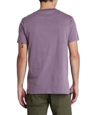 TIMBERLAND SS DUNRIVER CREW T-shirt in cotone vintage violet - T-shirt Uomo - 2