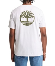 TIMBERLAND KENNEBEC RIVER T-Shirt in cotone white - T-shirt Uomo - 2