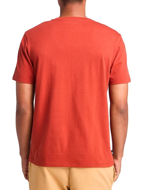 KBEC RIVER T-shirt a mezze maniche burnt henna - T-shirt Uomo