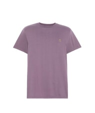 TIMBERLAND SS DUNRIVER CREW T-shirt in cotone vintage violet - T-shirt Uomo - 3