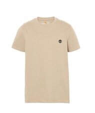 TIMBERLAND SS DUNRIVER CREW T-shirt in cotone lemon pepper - T-shirt Uomo - 3