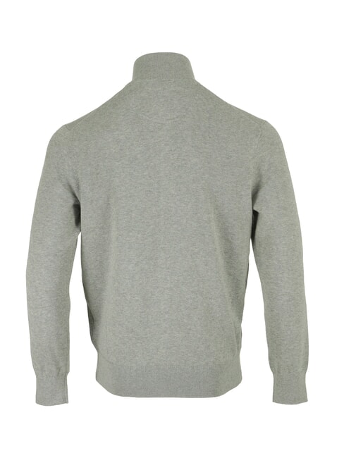 WILLIAMS RIVER Maglione con zip medium grey heather - Maglie Uomo