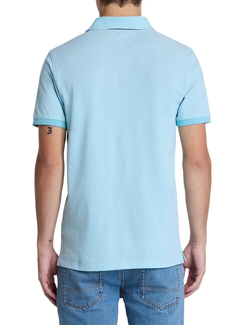 BABOOSIC Polo in cotone cabana blue - Polo Uomo