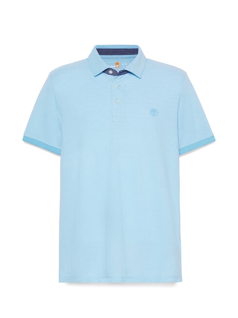 BABOOSIC Polo in cotone cabana blue - Polo Uomo
