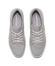TIMBERLAND ALLISTON LOW Sneakers in canvas light grey canvas - Scarpe Uomo - 4
