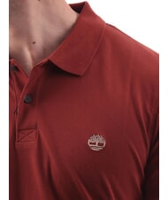 TIMBERLAND MILLERS RIVER Polo a maniche corte burnt henna - Polo Uomo - 3
