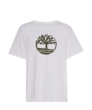 TIMBERLAND KENNEBEC RIVER T-Shirt in cotone white - T-shirt Uomo - 3