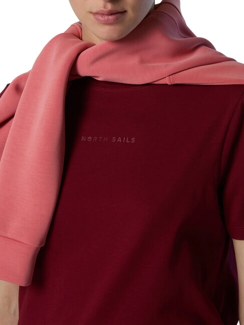 CORE Maglietta in cotone deep red - T-shirt e Top Donna