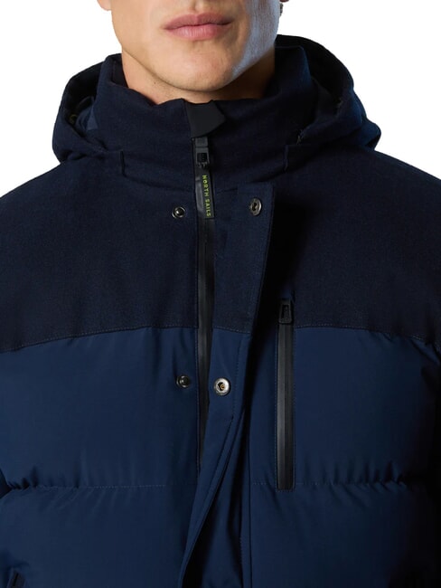 NORTH TECH Giacca con cappuccio navy blue - Piumini Uomo