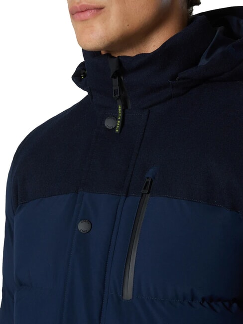 NORTH TECH Giacca con cappuccio navy blue - Piumini Uomo