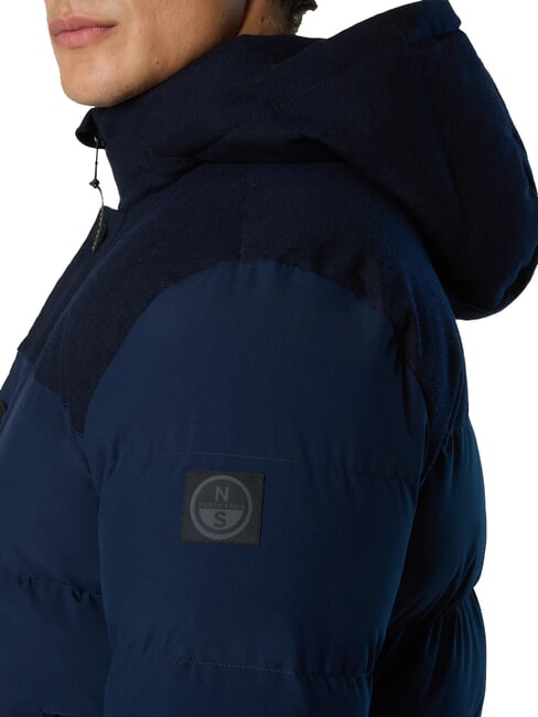 NORTH TECH Giacca con cappuccio navy blue - Piumini Uomo