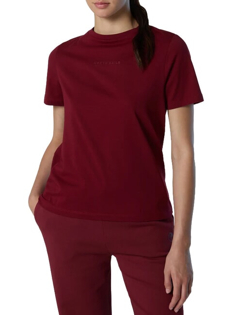 CORE Maglietta in cotone deep red - T-shirt e Top Donna