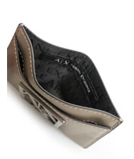 ARMANI EXCHANGE A|X Porta carte di credito piatto brown bass - Portafogli Donna - 3