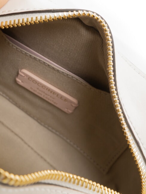 MALETA CALF Mini Bag a tracolla, in pelle blanco - Borse Donna