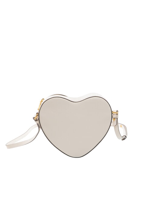 BEAT SOFT Borsa mini in pelle a cuore blanco - Borse Donna