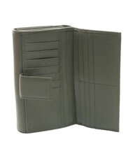 COCCINELLE METALLIC SOFT Portafoglio grande in pelle alga - Portafogli Donna - 4