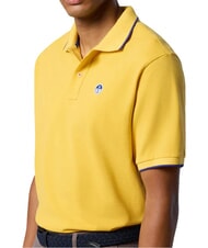 NORTH SAILS COLLAR STRIPED Polo manica corta in cotone samoan sun - Polo Uomo - 4