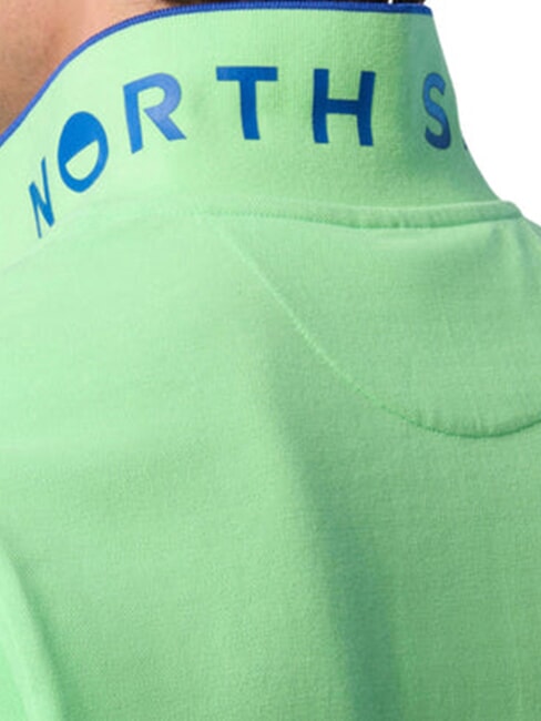 COLLAR STRIPED Polo manica corta in cotone summer green - Polo Uomo