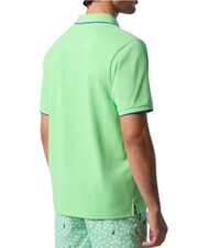 NORTH SAILS COLLAR STRIPED Polo manica corta in cotone summer green - Polo Uomo - 4