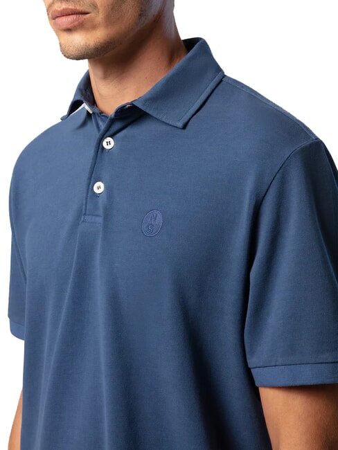 CORE Polo con logo ricamato dark denim - Polo Uomo