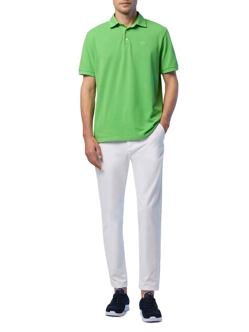 CORE Polo con logo ricamato summer green - Polo Uomo