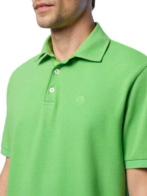 CORE Polo con logo ricamato summer green - Polo Uomo
