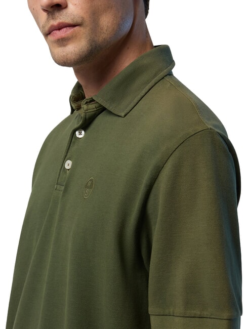 CORE Polo con logo ricamato deep green - Polo Uomo