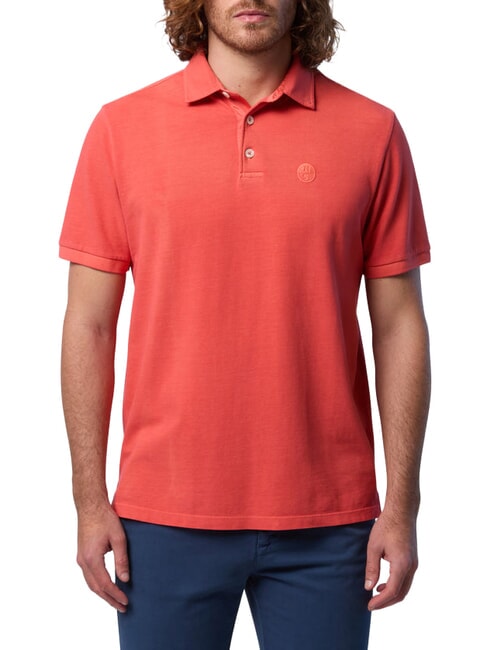 CORE Polo con logo ricamato paprika - Polo Uomo