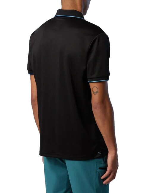 NORTH TECH Polo casual manica corta black - Polo Uomo