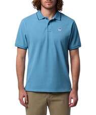 NORTH SAILS COLLAR STRIPED Polo manica corta in cotone niagara - Polo Uomo - 2