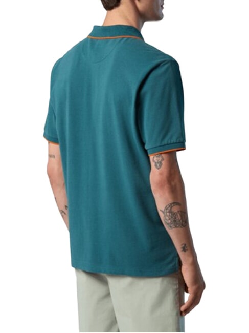 COLLAR STRIPED Polo manica corta in cotone mediterranea - Polo Uomo