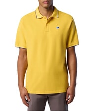 NORTH SAILS COLLAR STRIPED Polo manica corta in cotone samoan sun - Polo Uomo - 2