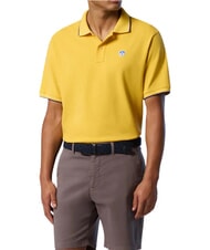 NORTH SAILS COLLAR STRIPED Polo manica corta in cotone samoan sun - Polo Uomo - 5