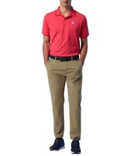 NORTH SAILS COLLAR STRIPED Polo manica corta in cotone geranium - Polo Uomo - 5