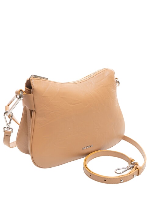 MAGIE WRINKLED Borsa a spalla in pelle con tracolla skin - Borse Donna