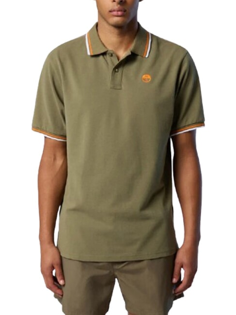 CORE Polo manica corta in cotone deep green - Polo Uomo