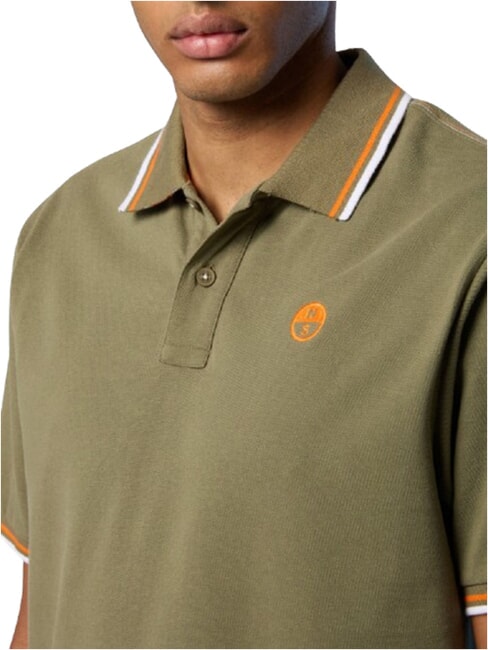 CORE Polo manica corta in cotone deep green - Polo Uomo