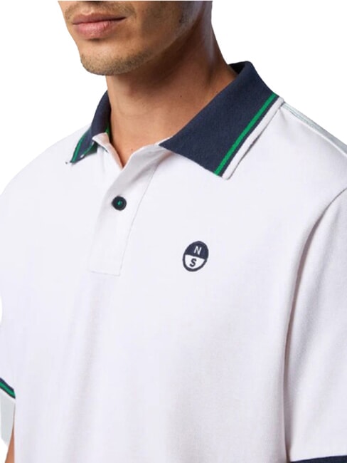 CORE Polo manica corta in cotone white - Polo Uomo