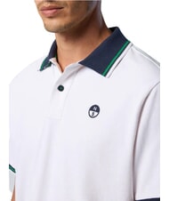 NORTH SAILS CORE Polo manica corta in cotone white - Polo Uomo - 5