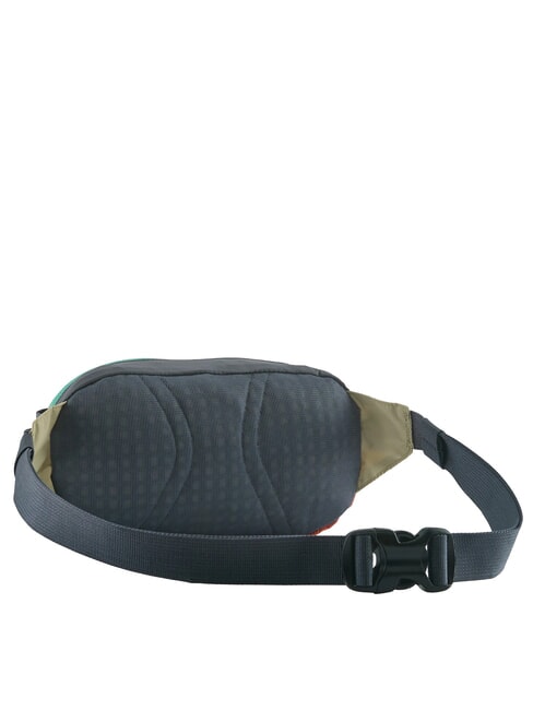 TERRAVIA MINI Marsupio piccolo ripiegabile patchwork: gumtree green - Marsupi