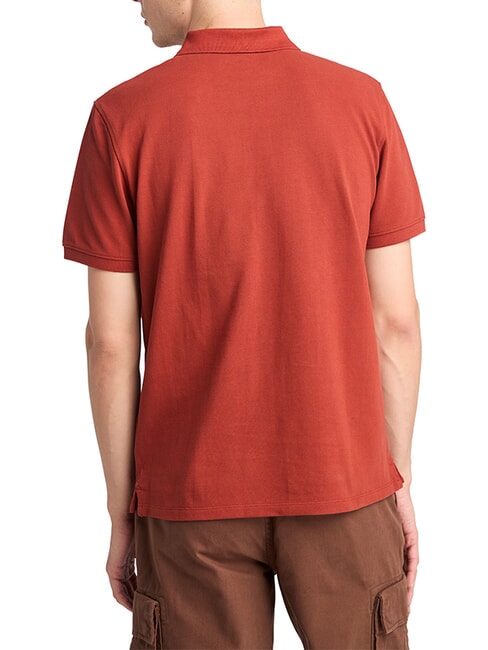 MILLERS RIVER Polo in cotone burnt henna - Polo Uomo