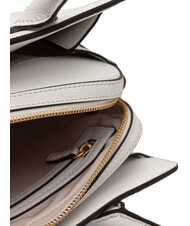 MICHAEL KORS LAILA Borsa a mano in pelle con tracolla optic white - Borse Donna - 4